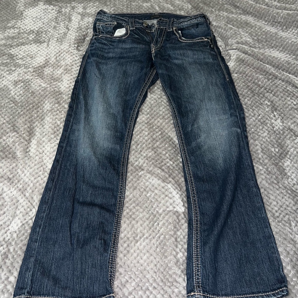 Silver Gordie Jeans Men’s Relaxed Fit 31x32 Like New Never Worn
